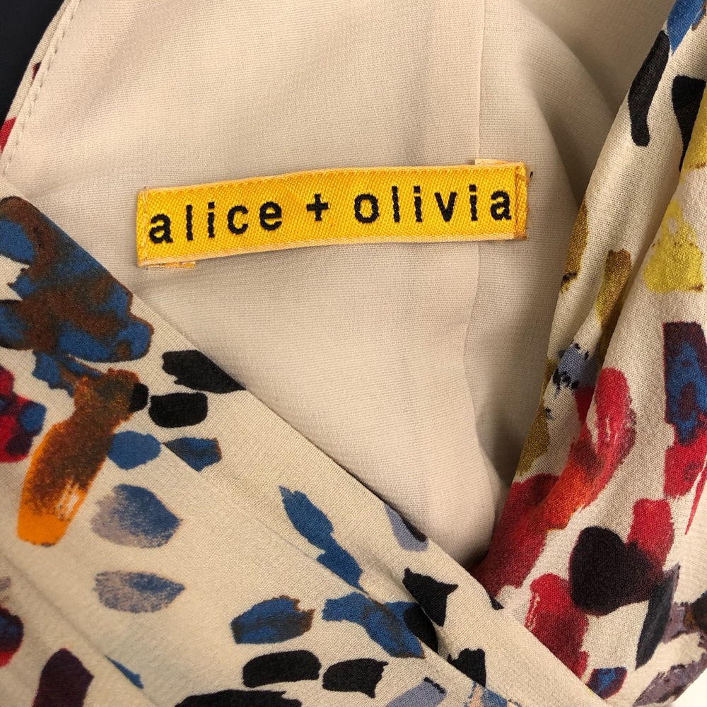Alice + Olivia Multicoloured Cocktail Dress - Picture 4 of 4